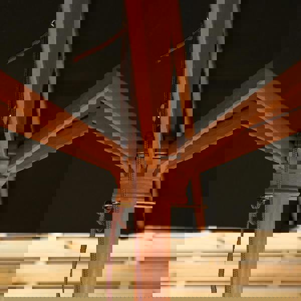 Samuel Alexander 2.7m Outdoor Wooden Garden Parasol Sun Shade with Carry Bag in Black