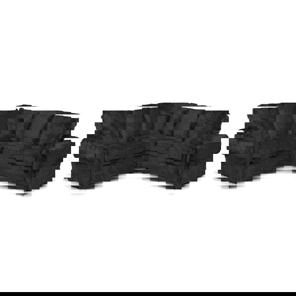 Furnishings For Less Chelsea Crushed Velvet Full Back 5 Seater Corner Sofa