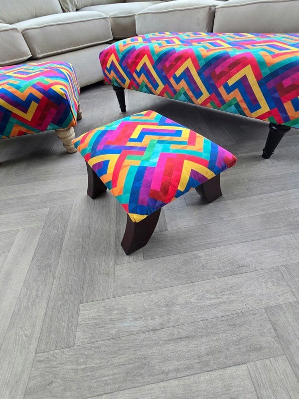 Trem Footstool window bay seat pouffe - ISTOOLS