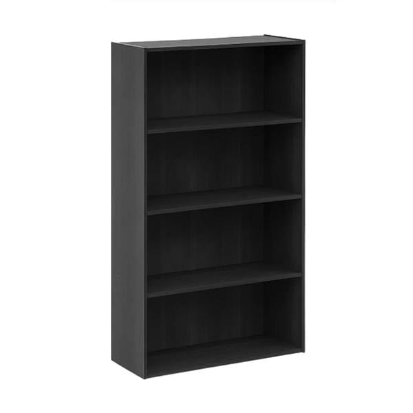 WALPLUS Sturdy Pasir 4-Tier Open Shelf, Espresso for Home Office - SKU 11209EX