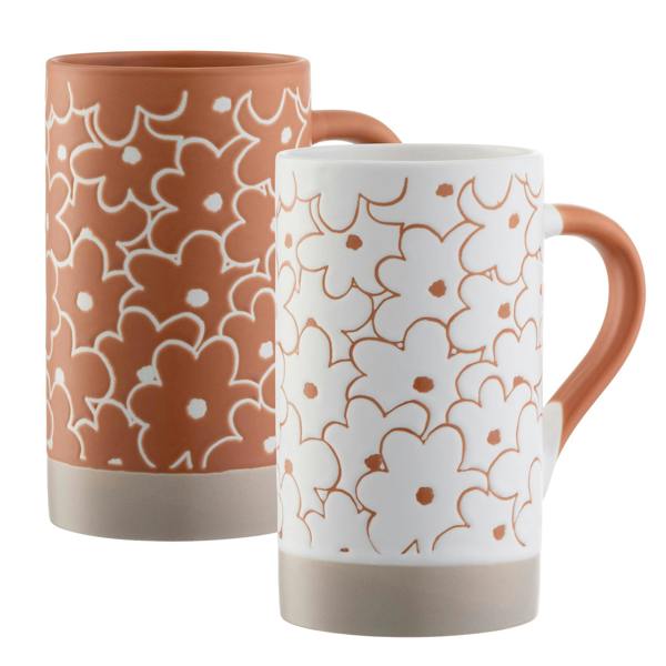 Belleek Living Daisy Tall Mugs Set of 2