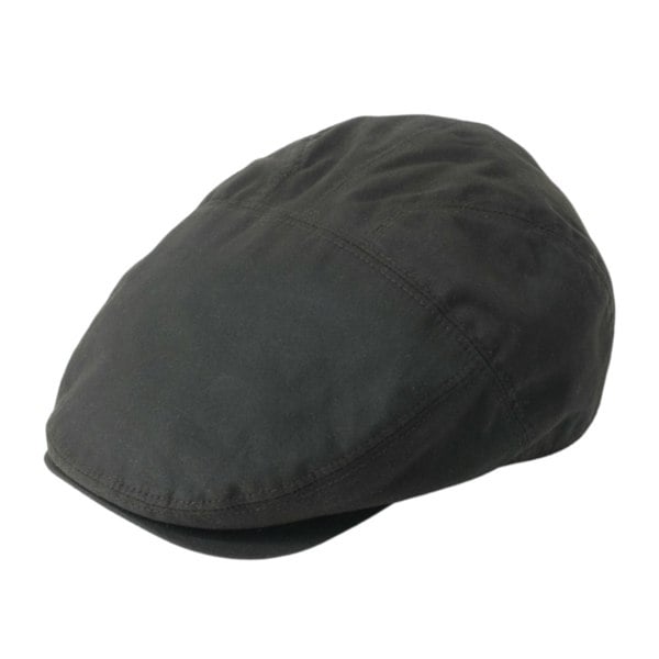 Gamble & Gunn 'Goodwood' Waxed Cotton Flat Cap