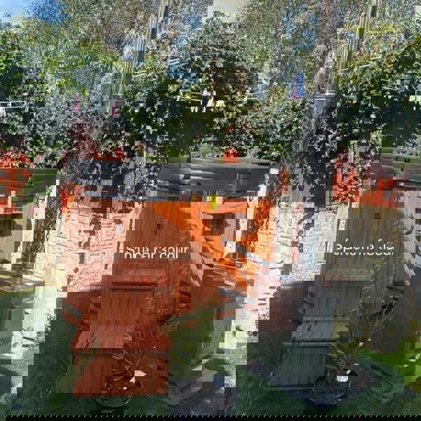 Wood Fired Ofuro Style Hot Tub | Fibreglass Liner | for couples.