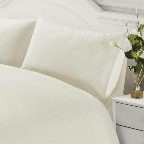 T-400 Cream Duvet Cover Set