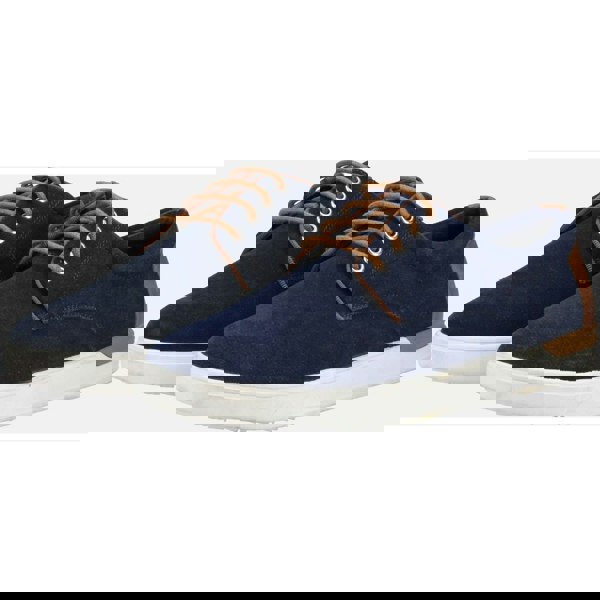 Hush Puppies Joey Suede Men's Navy Lace-Up Shoes