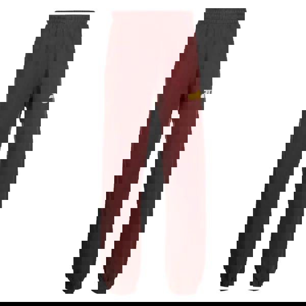 Off White Unisex Adult Thunder Stable Slim Jogging Bottoms - Burgundy