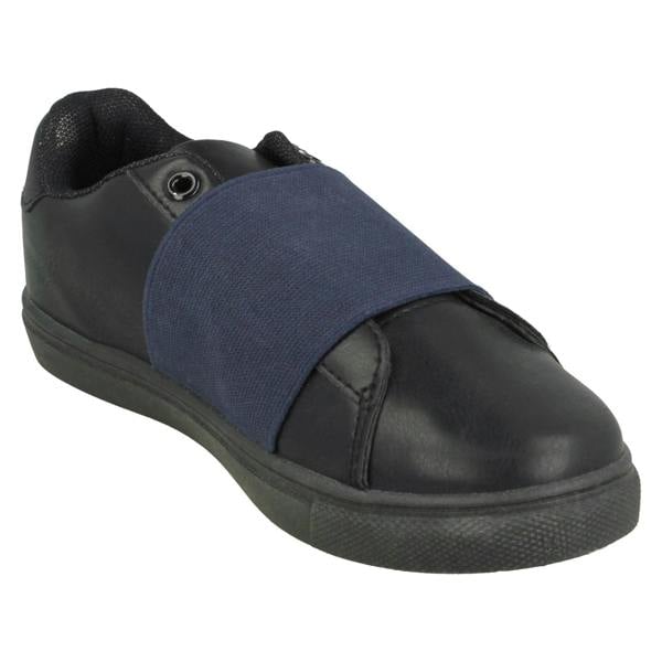 Spot On Girls Spot On Elastic Bar Pumps H2469