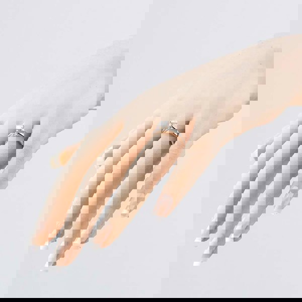 1888 Collection 9ct White Gold 0.33ct Princess Cut Diamond Solitaire Ring PPP01-9W-0.33-H-SI2