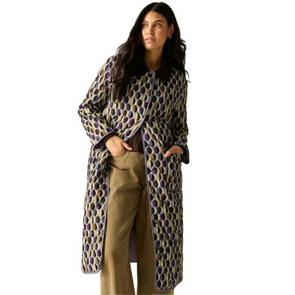 Regatta Womens/Ladies Orla Kiely Oval Quilted Jacket - Multicoloured - Multicoloured - 63% Polyester/37% Recycled Polyester