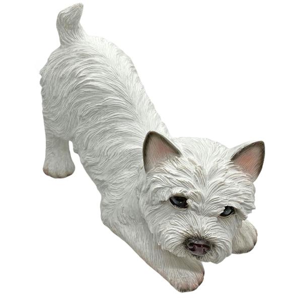 Ferncrest Trading West Highland Terrier Dog Garden Animal Ornament