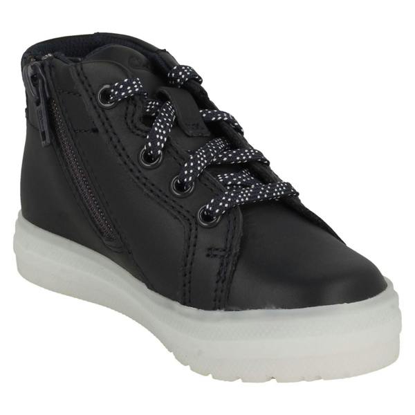 Clarks Boys Clarks Bug Detailed Light Up Ankle Boots Flare Fox T