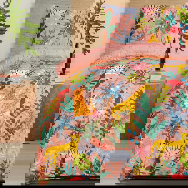 Smart Living Luxury Super Soft Reversible Fashion Safari Duvet Set & Pillowcases