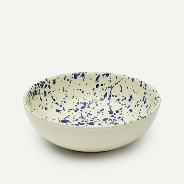 Hot Pottery Pasta Bowl Blueberry - 4 Pieces