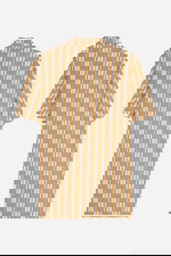 ENORSIA Men's Short Sleeve Stripe Jersey Shirt