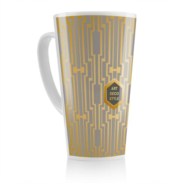 Benjamin Tate Design Art Deco Style Latte Mug