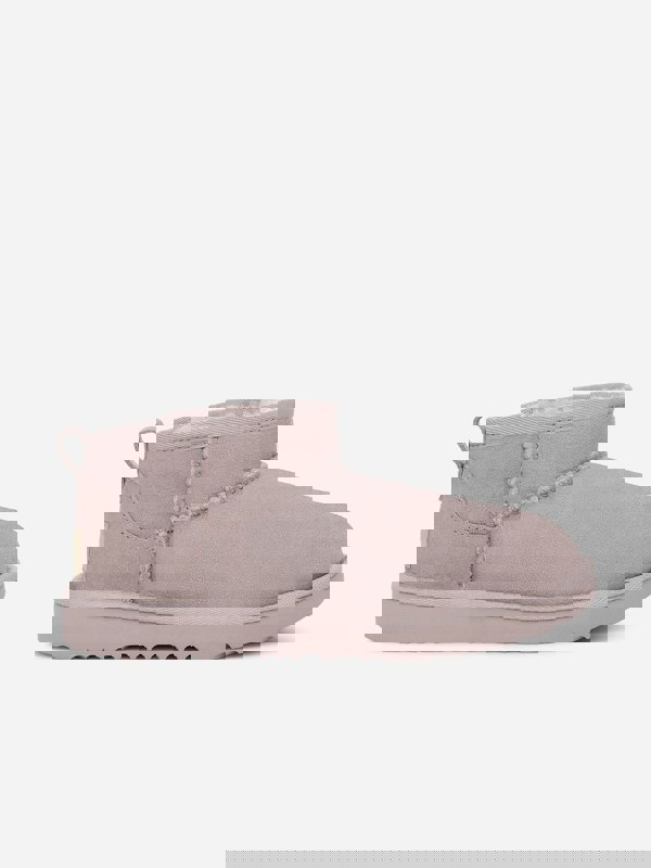 UGG Girls Classic Ultra Mini Boots in Purple