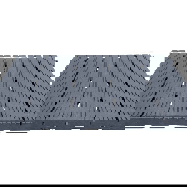 Oseasons Cosmpolitan (Pack of 10) ECO Interlocking 30x30cm Decking Tiles in Cool Grey