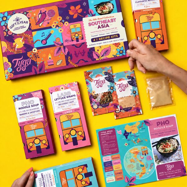 Tyga Foods South East Asia Recipe Kit Gift Set