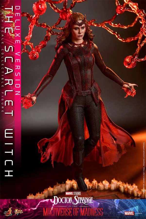 Hot Toys Scarlet Witch Deluxe Figure Dr Strange In The Multiverse of Madness 1:6 Hot Toys 9111212