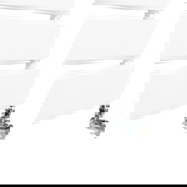 Monstershop Flat Panel Towel Radiator – 1200mm x 450mm – White