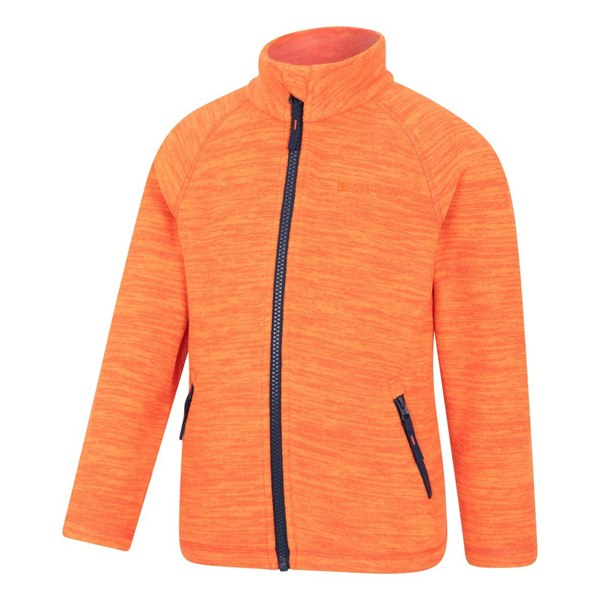 Mountain Warehouse Childrens/Kids Snowdonia Fleece Jacket - Bright Orange