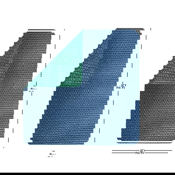 Nicoman Reversible Dual-Colour PVC Shower Bathroom Anti slip Mat