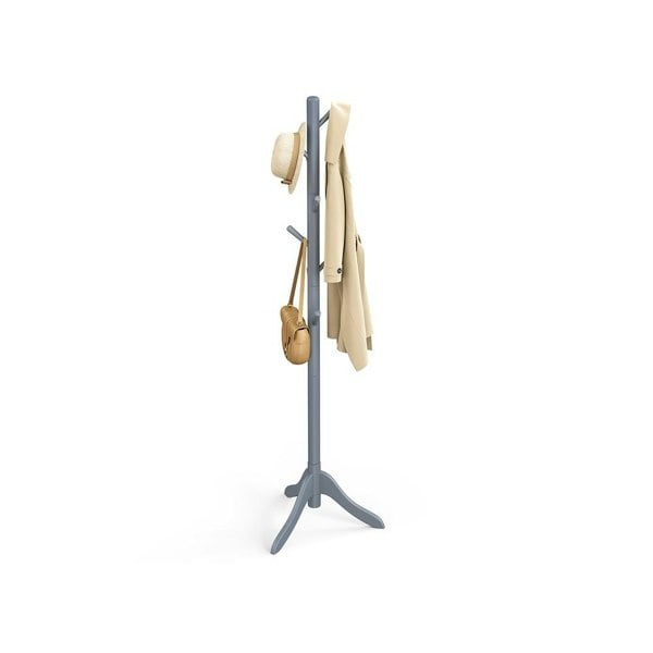 solid grey coat stand