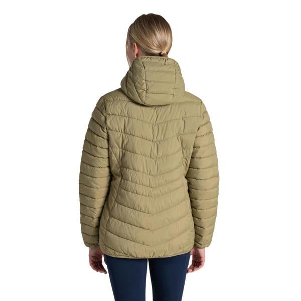 Craghoppers Womens/Ladies Compresslite IX Insulated Hooded Jacket - Cardamon - 