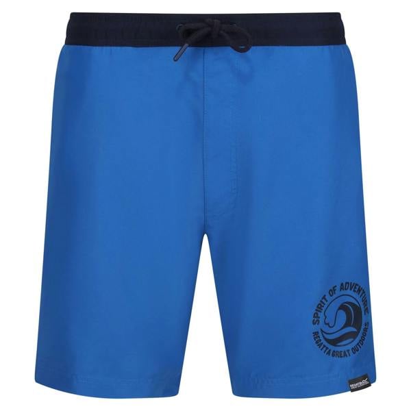 Regatta Mens Bentham Swim Shorts - Oxford Blue/Navy - 