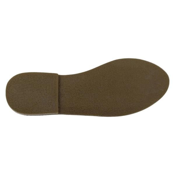 Leather Collection Ladies Leather Collection Flat Weave Vamp Mules F00192