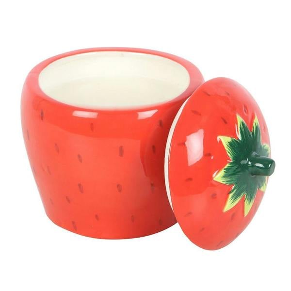 Kingsbury Gifts Strawberry Shaped Scented Jar Candle