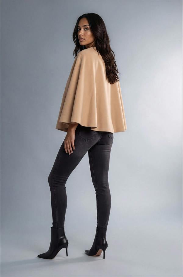 Myles Anthony Wool & Cashmere Cape