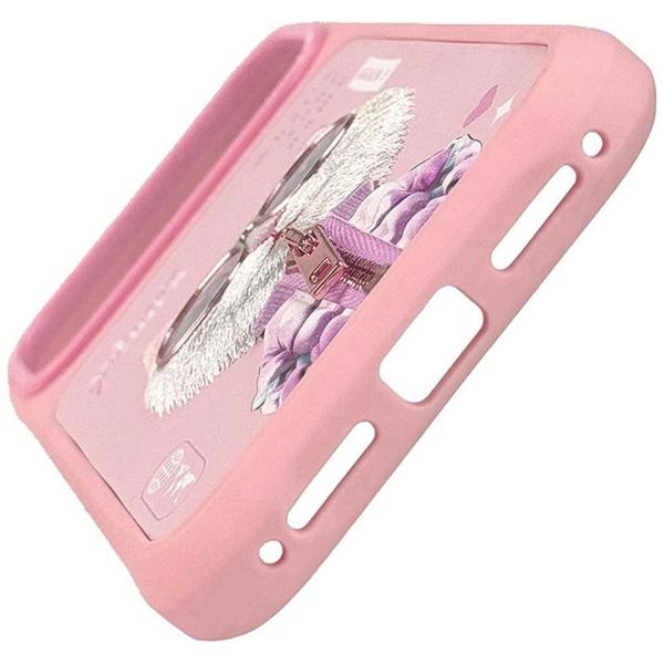 Nimmy Friends Nimmy Cool & Cute 2.0 White Rich & Beauty Cat Case with MagSafe for iPhone 17 Pro 6.3" Pink - N-KMLL-IP17-PRO-04