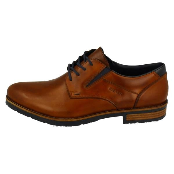 Rieker Mens Rieker Gusset Detailed Lace Up Shoes 14621