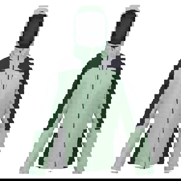 Regatta Womens/Ladies Highton Stretch Padded Jacket - Quiet Green/Seal Grey