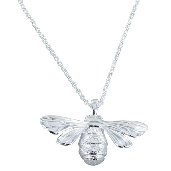 Sterling Silver Queen Bee Necklace - Reeves & Reeves