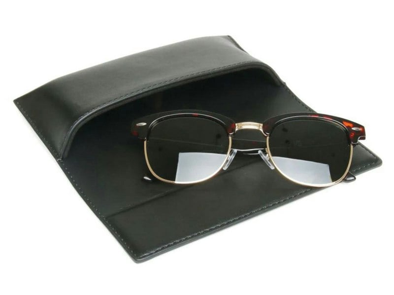 Alice Wheeler Rome Nappa Unisex Vegan Leather Glasses Case