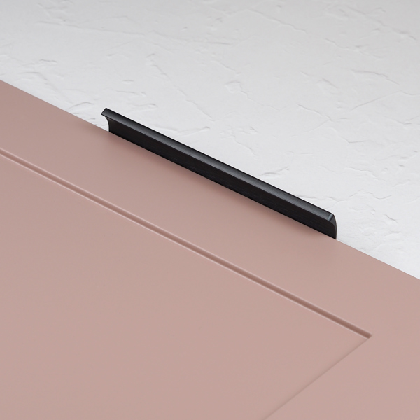 Handle & Home Matt Black Profile Edge Pulls