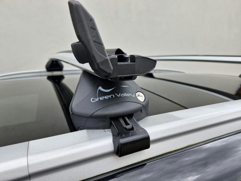 Green Valley Aerodynamic Roof Rack Wing Bars Silver, Peugeot 5008 / E-5008 2024+ onwards