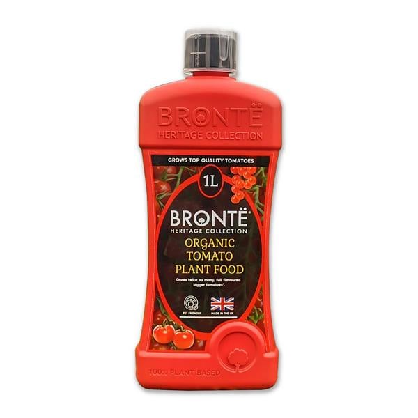 Bronte Heritage Tomato Plant Food 1L – Concentrated liquid feed for indoor & outdoor plants. Boosts growth, yields & resistance. Makes 300L.