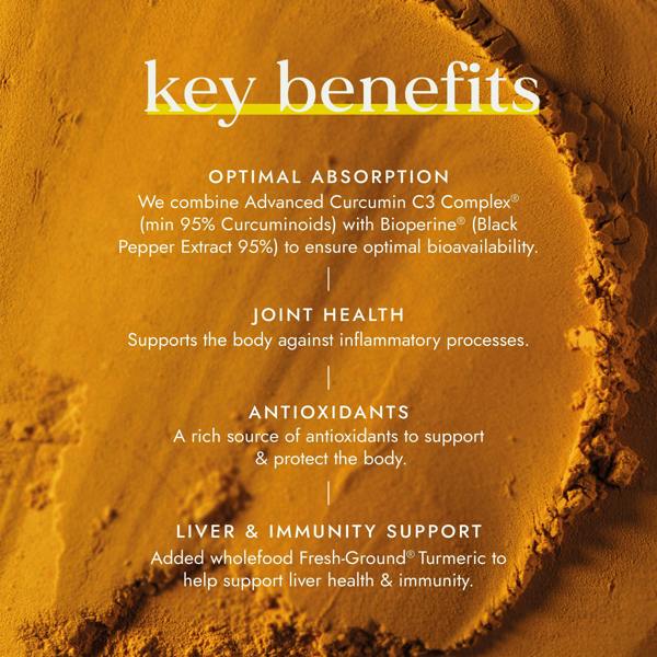 Fushi Wellbeing Turmeric C3 & Bioperine Extract