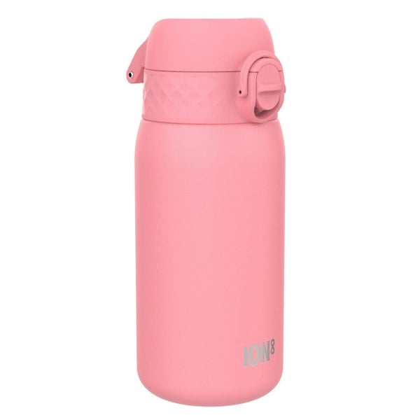 ION8 Leak Proof Thermal Steel Water Bottle, Insulated, Rose Bloom, 320ml (11oz)