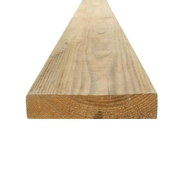 Snowdon Timber Treated Reject 4x1" Fence Board (T) 19mm (W) 95mm (L) 2.0m - Pack of 10
