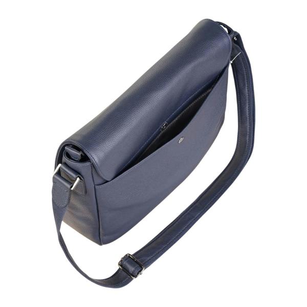 Infinity Leather Genuine Leather Laptop Bag Travel Work Messenger Satchel - Camden