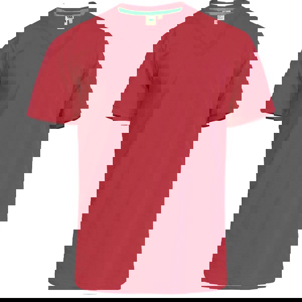 Duke Mens D555 Signature Kingsize T-Shirt - Red