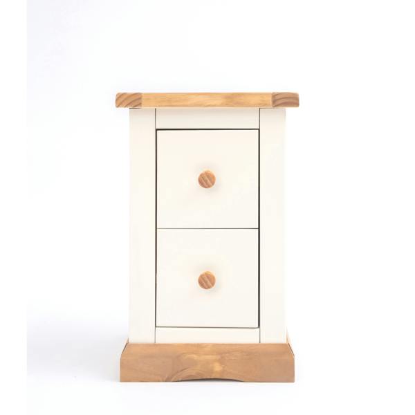 Trevi 2 Drawer Petite Bedside Table