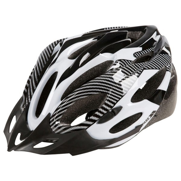 Trespass Adults Unisex Crankster Cycling Helmet - White X