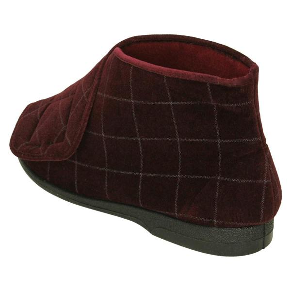 Balmoral Mens Balmoral Wide Opening Boot Slippers VB M93