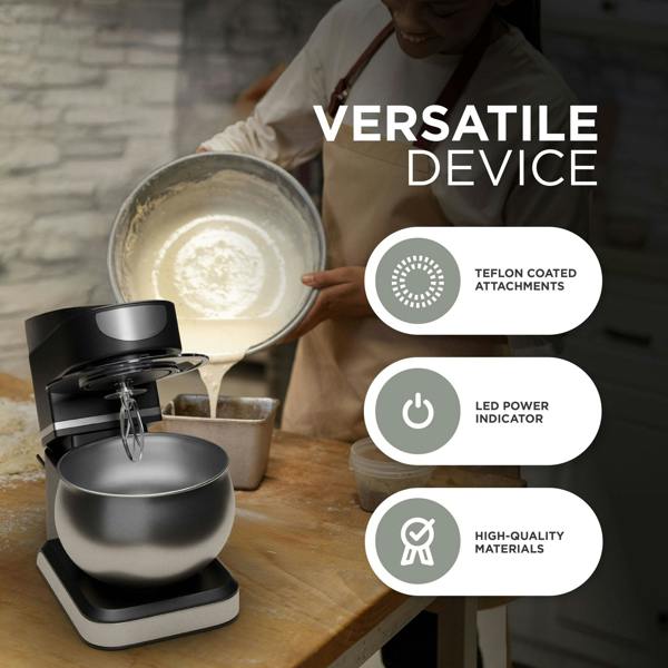 DMD Collective 5L Electric Stand Mixer with Stainless Steel Bowl