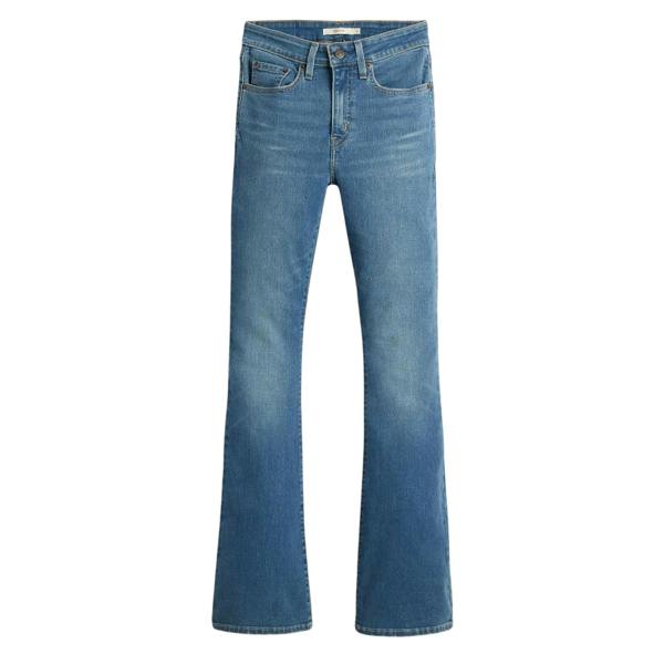 Levis Womens/Ladies High Rise Flared Jeans - Light Blue - 
